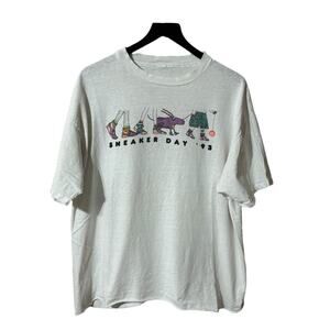 Motorola vintage 90s 1994 sneakerday Single Stitch Size XL T Shirt Cropped